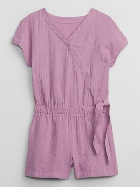 GAP Girls soft dusty purple romper. Size M (8) NWT